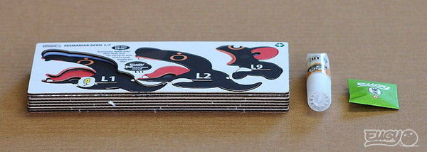 Układanka Puzzle 3D Diabeł tasmański - zestaw kreatywny dla dzieci 6 lat+, Eugy