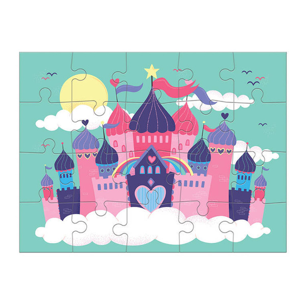 Puzzle progresywne Magia jednorożców 16, 20, 24 i 28 elementów 3+, Mudpuppy