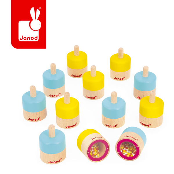 Gra edukacyjna - memory dźwiękowe sensoryczne, dla dzieci 3 lata+, Janod