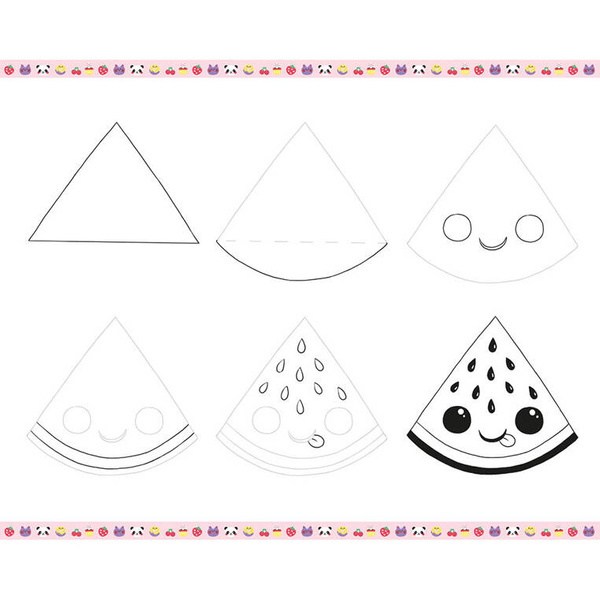 Zestaw kreatywny Rysowanie krok po kroku Modele kawaii dla dzieci 6+, Janod