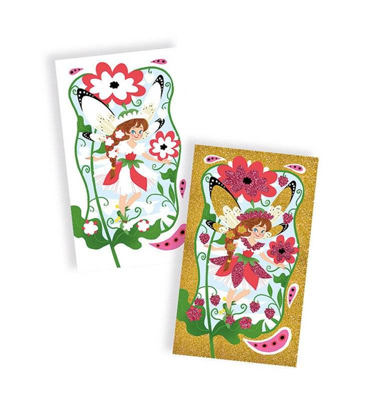 Zestaw artystyczny Magiczny brokat Wróżki 4+, Janod