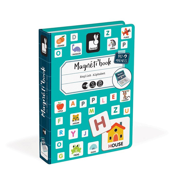 Magnetibook Magnetyczna układanka Alfabet, Janod