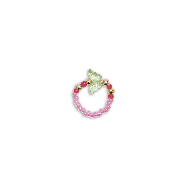 Zestaw kreatywny do tworzenia biżuterii z motylami Wróżki, dla dzieci 6 lat+, Janod