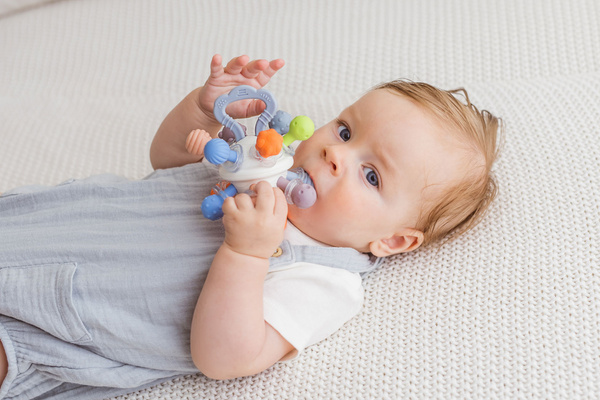 Zabawki sensoryczne - Mamut Terkotek, dla dzieci, 6 m+, Tuli Fun