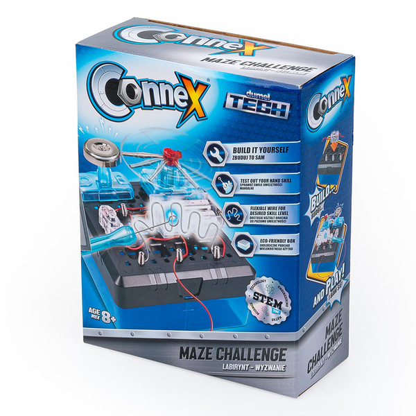 Zabawki edukacyjne - Labirynt Wyzwanie Connex, dla dzieci 8 lat+, Dumel