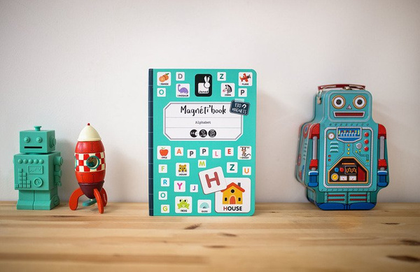Magnetibook Magnetyczna układanka Alfabet, Janod