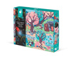 Świecące puzzle z mini-lampką UV Las 24 elementy 3+, Janod