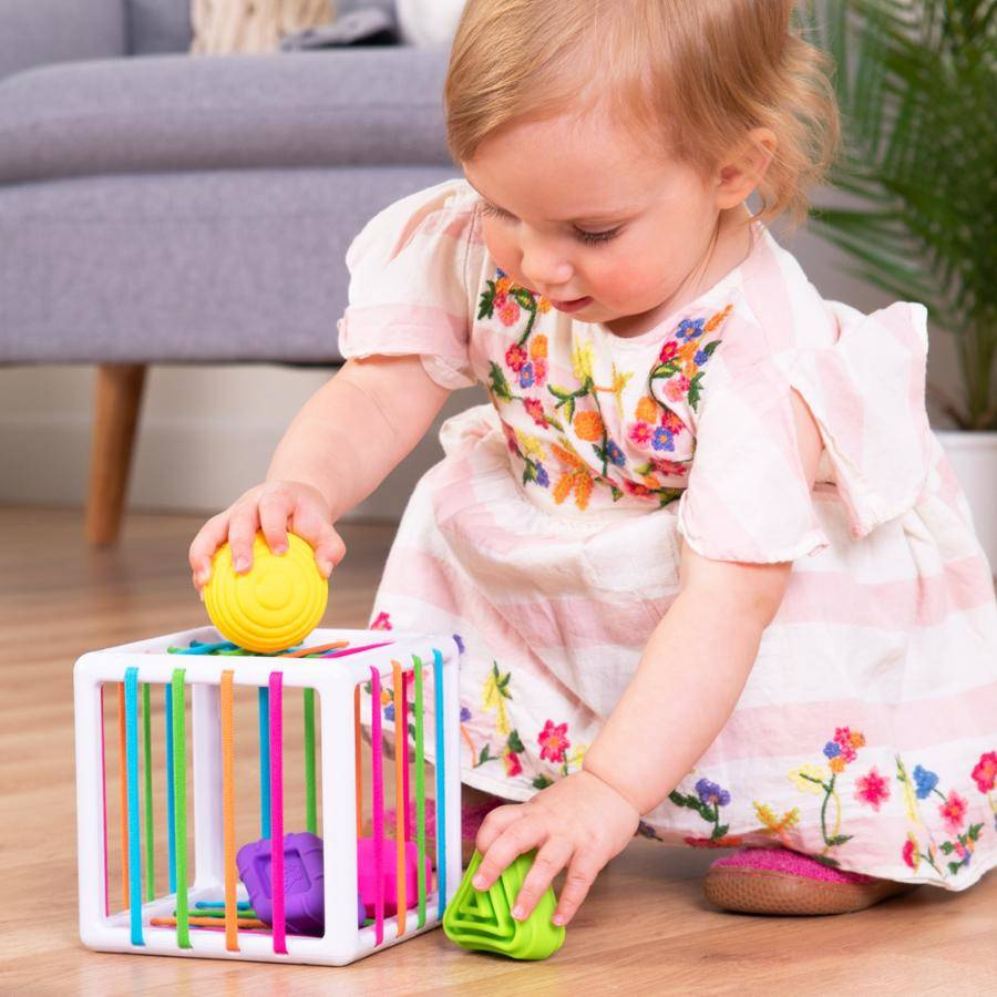 Bezpieczna kostka sensoryczna InnyBin Fat Brain Toys