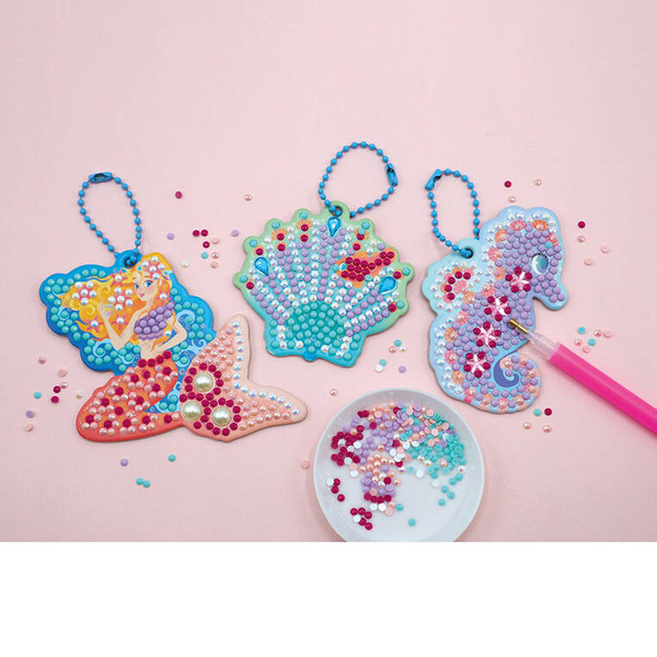 Zestaw kreatywny Malowanie diamentami Magiczny ocean dla dzieci 7+, Janod