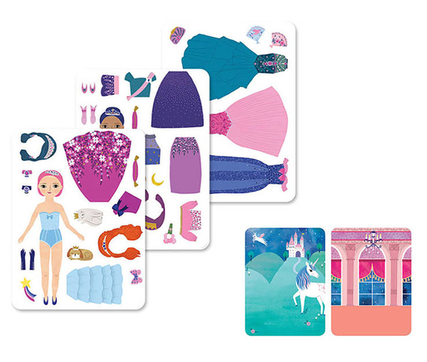 Magnetyczne postacie księżniczki 4 lata+,Mudpuppy