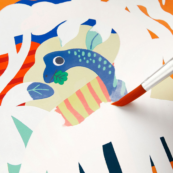 Kolorowanka wodna wielorazowa Potężne dinozaury, dla dzieci, 2+, Mudpuppy