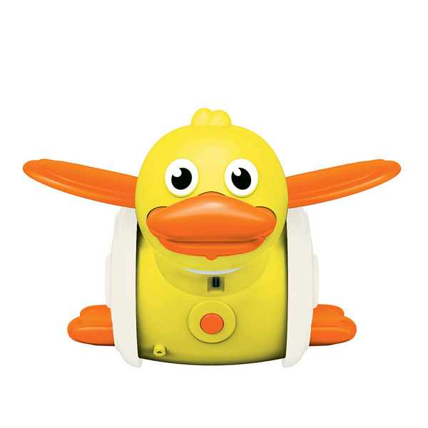 Zabawka interaktywna - Pędząca Kaczka, dla dzieci, 18 m+, Dumel