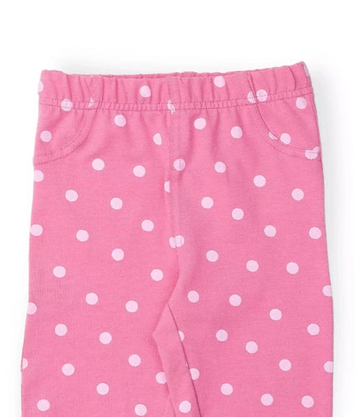 Sinsay Legginsy dziewczęce tregginsy z kieszeniami, w kropki