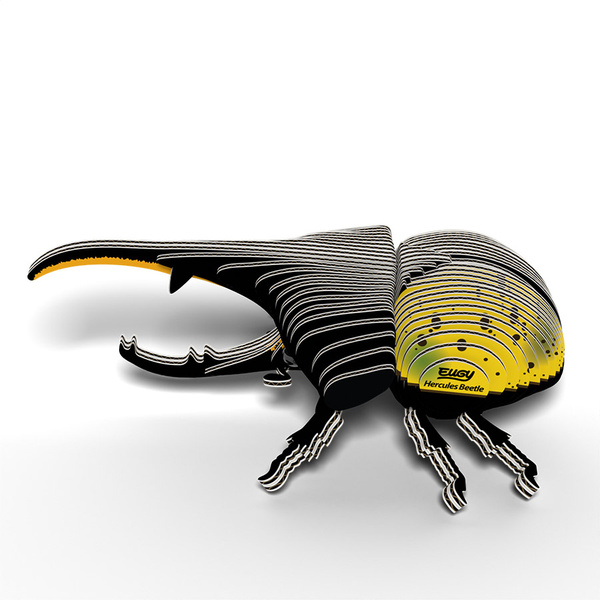 Puzzle 3D Układanka Chrząszcz Herkules - zestaw kreatywny dla dzieci 6 lat+, Eugy