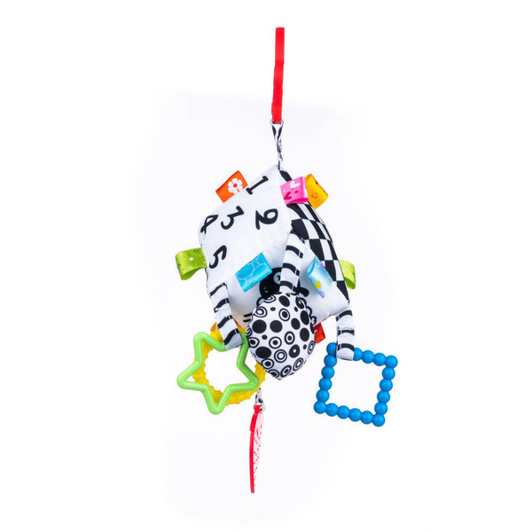 Zawieszka do wózka łóżeczka Kostka Sensory, Balibazoo