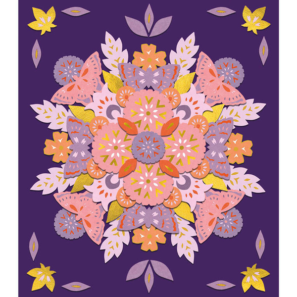 Zestaw kreatywny Mandale Natura - zabawka artystyczna dla dzieci 7+, Janod