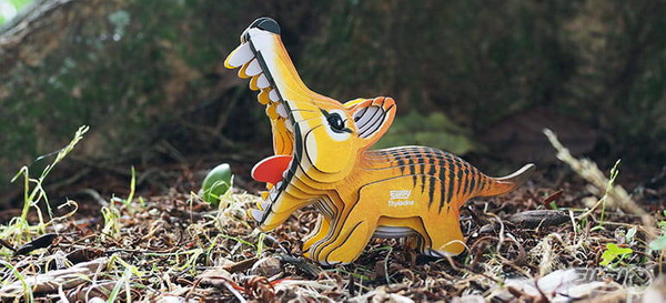 Układanka Puzzle 3D Tygrys tasmański - zestaw kreatywny dla dzieci 6+, Eugy