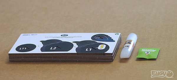 Układanka Puzzle 3D Ptak Kędziornik - zestaw kreatywny 6 lat+, Eugy