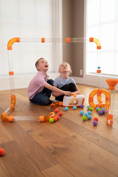 Dmuchawa do Piłek Air Toobz - klocki konstrukcyjne dla dzieci, 3+, Fat Brain Toys