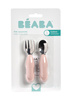 Zestaw pierwszych sztućców - widelec i łyżka dla dzieci, 10 m+, Beaba