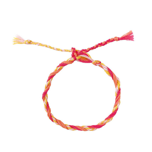 Zestaw kreatywny do tworzenia biżuterii Tęczowe bransoletki 30 szt. 8+, Janod