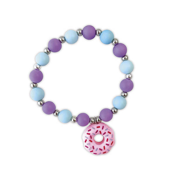 Zestaw kreatywny do tworzenia biżuterii Słodkości dla dzieci 6 lat+, Janod