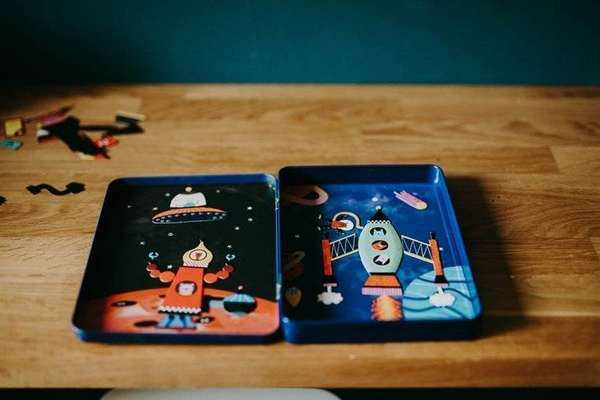 Magnetyczne konstrukcje Rakiety kosmiczne 4+, Mudpuppy