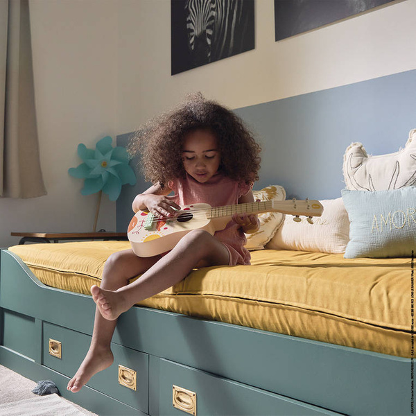 Instrument muzyczny dla dzieci Ukulele Sunshine 3+, Janod