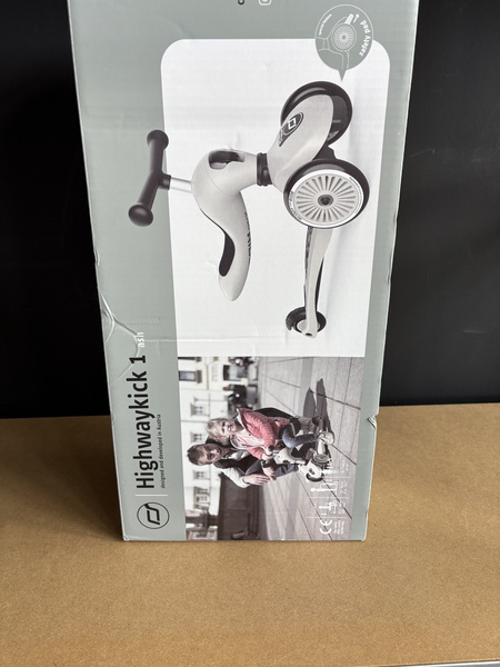 Scoot and Ride HK1 2w1 jeździk i hulajnoga dla dzieci 1-5 lat, kolor: Ash***OUTLET***