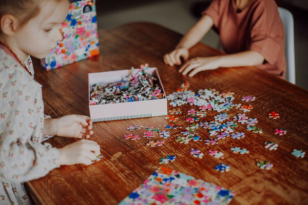 Puzzle rodzinne Kwitnące kotki 500 elementów, dla dzieci, 8 lat+, Mudpuppy