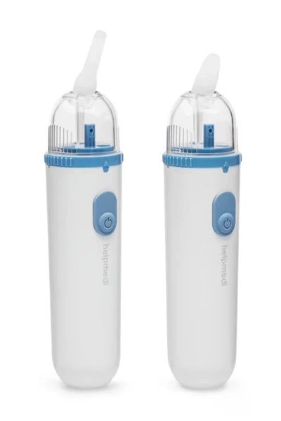 Zestaw Electrino Secure+: Elektryczny aspirator kataru HelpMedi Electrino oraz sól fizjologiczna Katarek Secure+