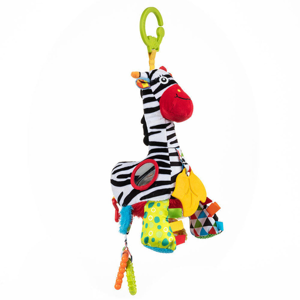 Zawieszka do wózka łóżeczka Zebra Zoya Z Pozytywką, Balibazoo