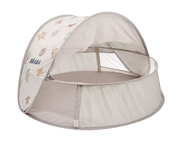 Namiot plażowy 100 cm średnicy, z moskitierą i pokrowcem Breezynest UV, Beaba
