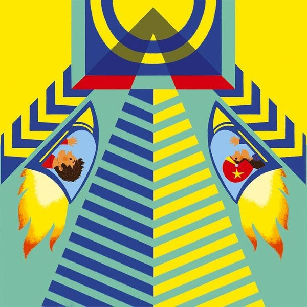 Zestaw kreatywny Papierowe samoloty z wyrzutnią 6+, Janod