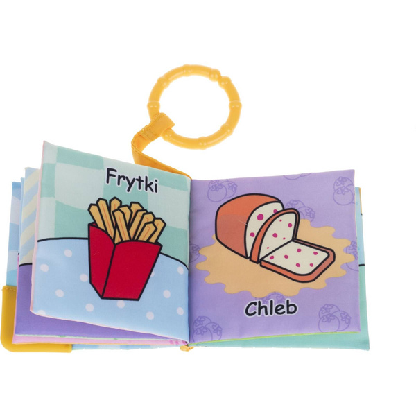 Książeczki Gryzaki 4W1 - zabawki edukacyjne dla dzieci 0 m+, Jolly Baby