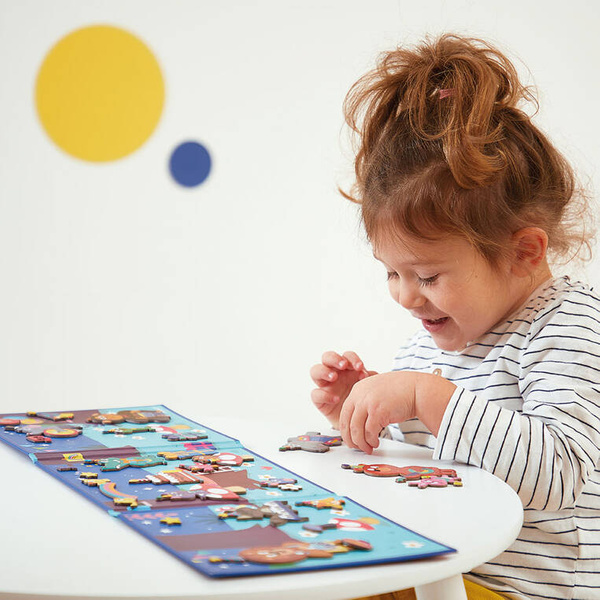 Układanka Magnetyczna Przyjęcie w lesie Magneti'stories 3 lata+, Janod