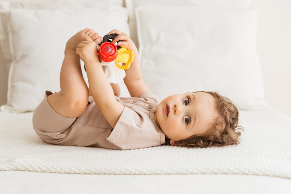 Zabawka sensoryczna - Terkoczący Ogród, kontrastowy, dla dzieci, 3m+, Dumel