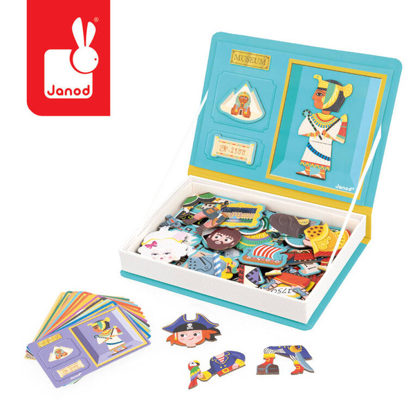 Układanka magnetyczna Magnetibook Historia dla dzieci 3 lata+, Janod