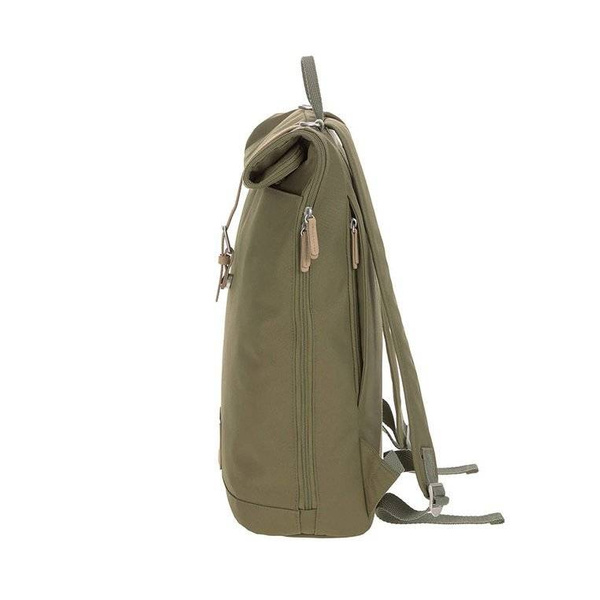Green Label Plecak dla mam z akcesoriami Rolltop Backpack Olive, Lassig