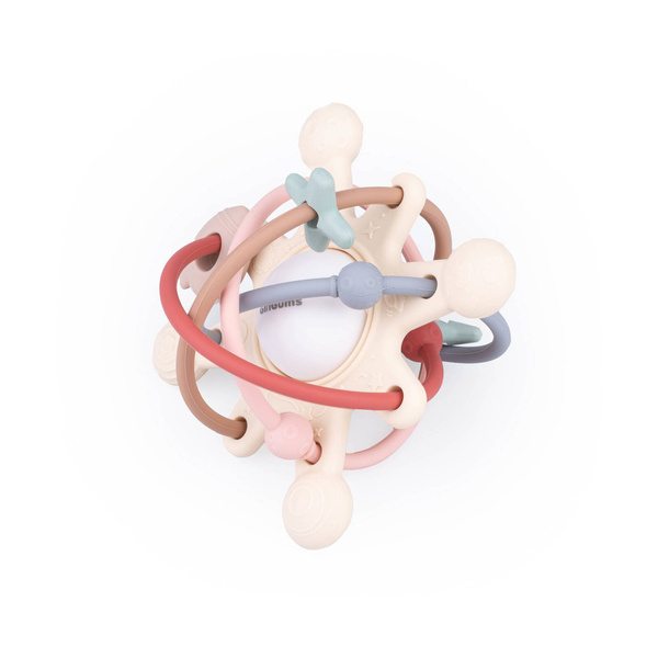 Grzechotka, Gryzak na Ząbkowanie, 3m +, Giligums