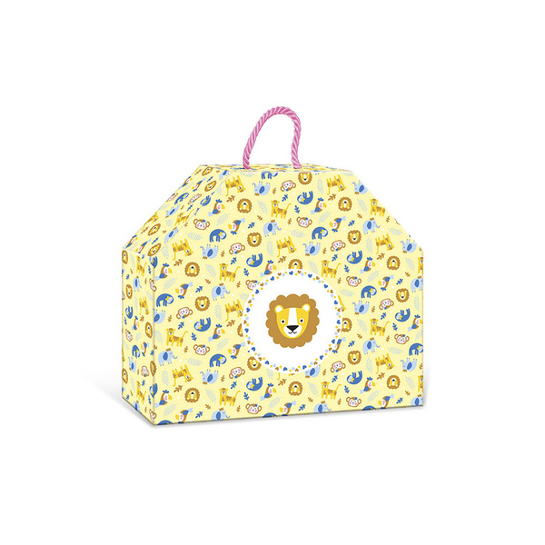 Zestaw kreatywny do tworzenia biżuterii Brokatowe spinki Egzotyczne zwierzęta 5+, Janod