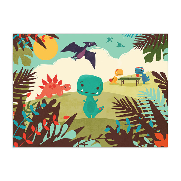 Puzzle - układanka Tiny T.rex 48 elementów, dla dzieci, 3 lata+, Mudpuppy