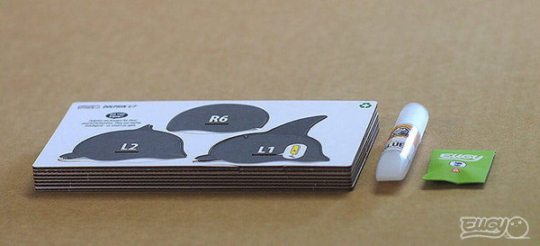 Układanka Puzzle 3D Delfin - zestaw kreatywny dla dzieci 6 lat+, Eugy