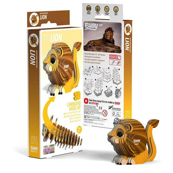 Układanka Puzzle 3D Lew Eugy dla dzieci 6+