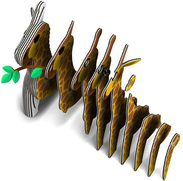Układanka Puzzle 3D Żyrafa - zestaw kreatywny dla dzieci 6+, Eugy