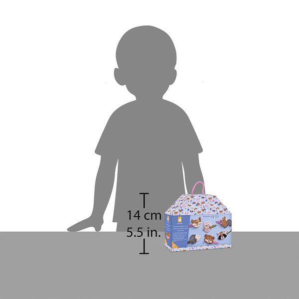 Zestaw kreatywny do tworzenia biżuterii - spinki, dla dzieci, 5 lat+, Janod