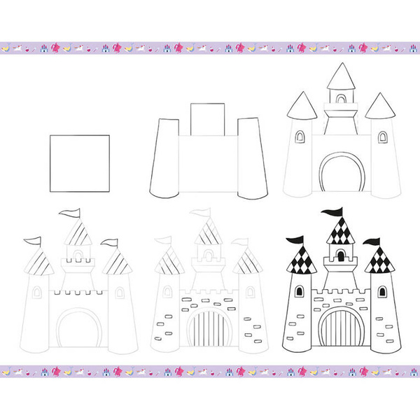 Zestaw kreatywny Rysowanie krok po kroku Fantastyczne stworzenia 7+, Janod