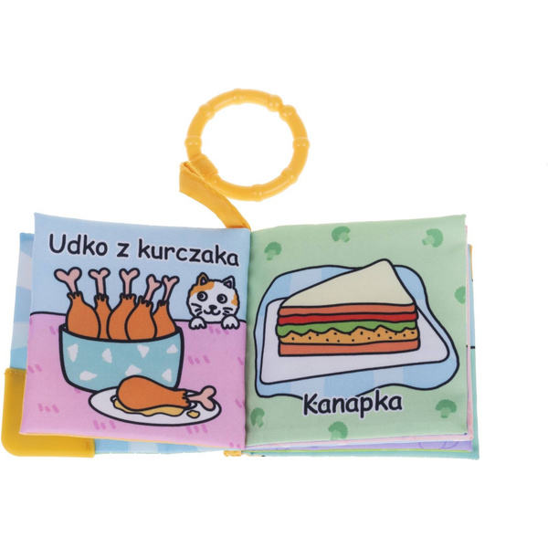 Książeczki Gryzaki 4W1 - zabawki edukacyjne dla dzieci 0 m+, Jolly Baby