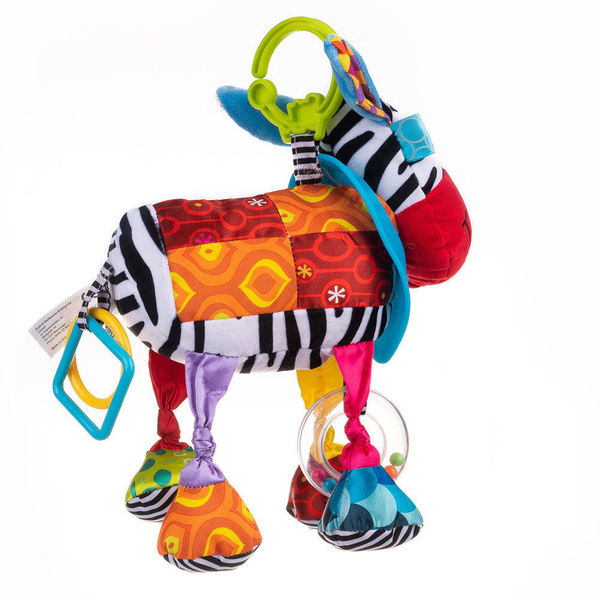 Zawieszka do wózka łóżeczka z grzechotką Osioł Dave, Balibazoo