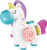 Zabawki sensoryczne - Wesoły Jednorożec, zabawki dla dzieci 6 m+, Tuli Fun